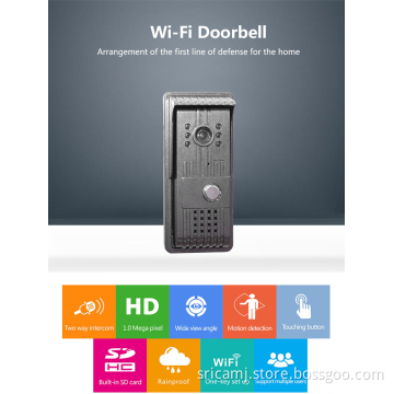 Sricam Wi-Fi Doorbell camera IR-CUT 720P HD